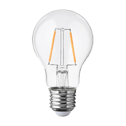Лампа филаментная A60 E27 W2 K2200